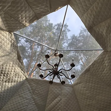 Campo de lujo Glamping Pod Orlem