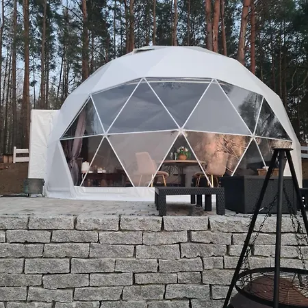 Glamping Pod Orlem Luxury tent Cedynia