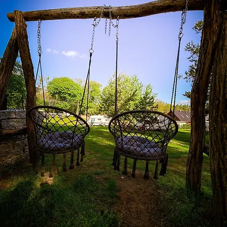 ラグジュアリーテント Glamping Pod Orlem Cedynia