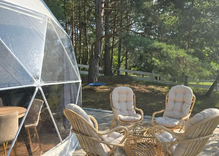 Glamping Pod Orlem Luxusní stan