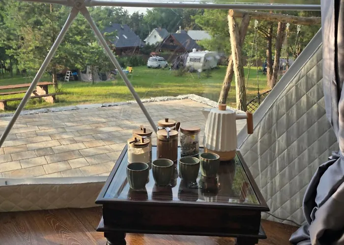 Luxusní stan Glamping Pod Orlem *