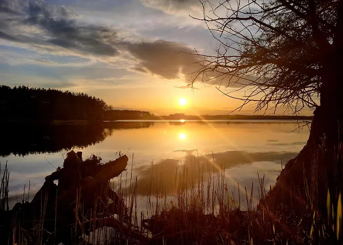 Glamping Pod Orlem Luxusní stan Cedynia