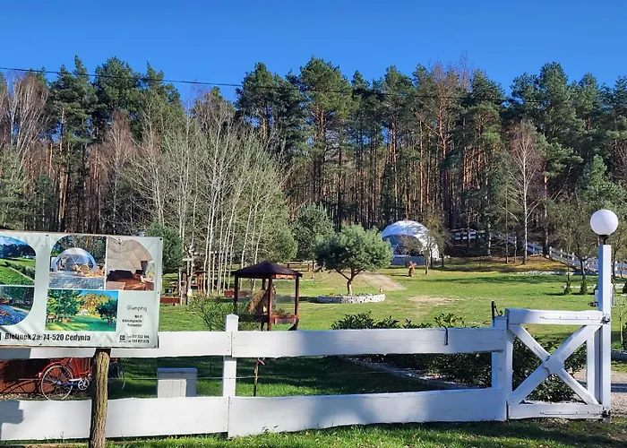 Luxusní stan Glamping Pod Orlem Cedynia