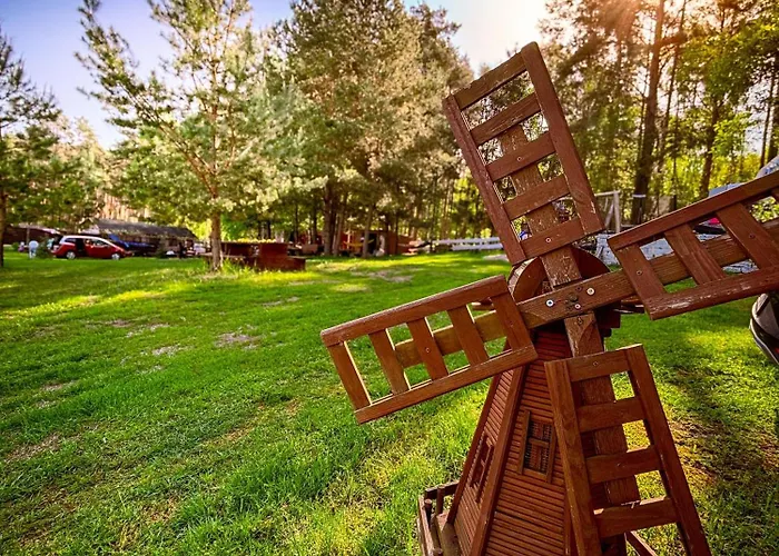 Glamping Pod Orlem Luxusní stan Cedynia