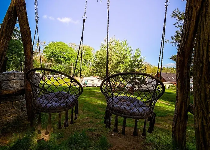 Luxusní stan Glamping Pod Orlem Cedynia